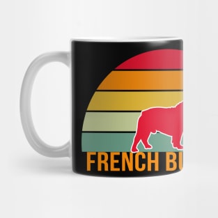 French Bulldog Vintage Silhouette Mug